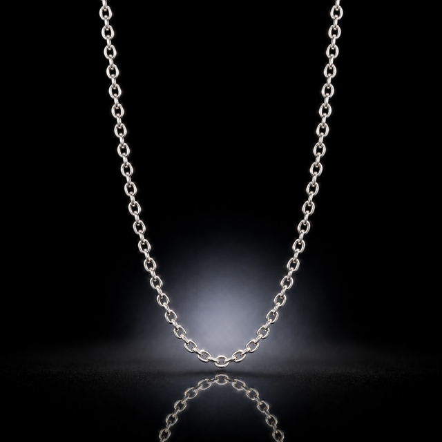 Anker-Halskette SILBER | MIRRORICLES Kette